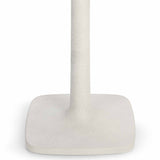 Paulina 31" Outdoor Pub Table, White-Furniture - Outdoor-High Fashion Home