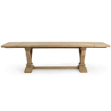 Julia Extendable Dining Table, Soft Earth