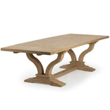 Julia Extendable Dining Table, Soft Earth