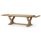 Julia Extendable Dining Table, Soft Earth