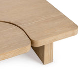Melina 2 Piece Rectangular Coffee Table, Coastal Drift