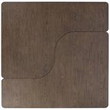 Melina 2 Piece Square Coffee Table, Havanna Brown
