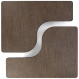 Melina 2 Piece Square Coffee Table, Havanna Brown