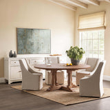 Marina Round Dining Table, Hampton Sand