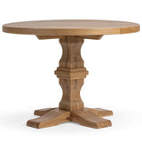 Toscana Round Dining Table, Hampton Sand