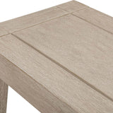 Kirkham Console Table, Cerused Wheat-Furniture - Accent Tables-High Fashion Home