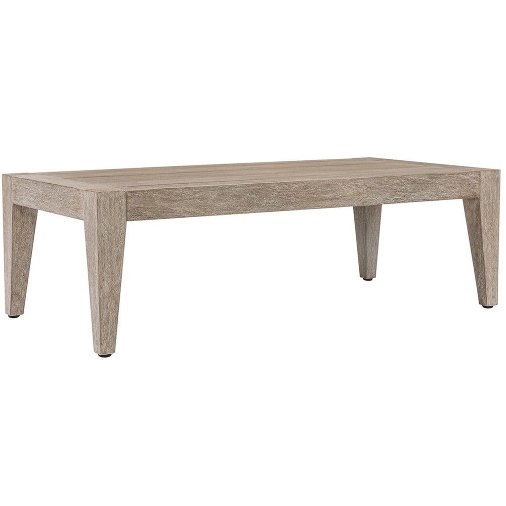 Kirkham Coffee Table, Cerused Wheat-Furniture - Accent Tables-High Fashion Home