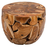 Garels Outdoor Coffee Table, Natural