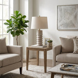 Lane Table Lamp, White
