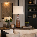 Rafe Table Lamp, Brown