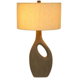 Shaw Table Lamp, Brown