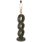 Looped Table Lamp, Black