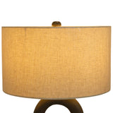 Looped Table Lamp, Black