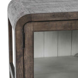 Ollie 4 Door Buffet, Brown-Furniture - Storage-High Fashion Home