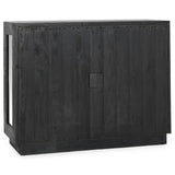 Larson 2 Door Cabinet, Carbon Black