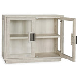 Larson 2 Door Cabinet, White Wash