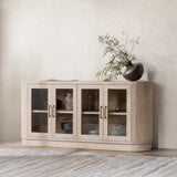 Vander Buffet, Cream Washed-Furniture - Storage-High Fashion Home