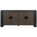 Deaven 4 Door Buffet, Toasted Brown-Furniture - Storage-High Fashion Home