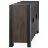 Deaven 4 Door Buffet, Toasted Brown-Furniture - Storage-High Fashion Home