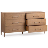 Alisen 6 Drawer Dresser, Napa Grove