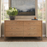 Alisen 6 Drawer Dresser, Napa Grove