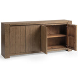 Bristol 4 Door Cabinet, Cocoa Brown