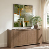 Bristol 4 Door Cabinet, Cocoa Brown