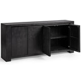 Bristol 4 Door Cabinet, Onyx Haze