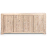 Bristol 4 Door Cabinet, Aged Cream