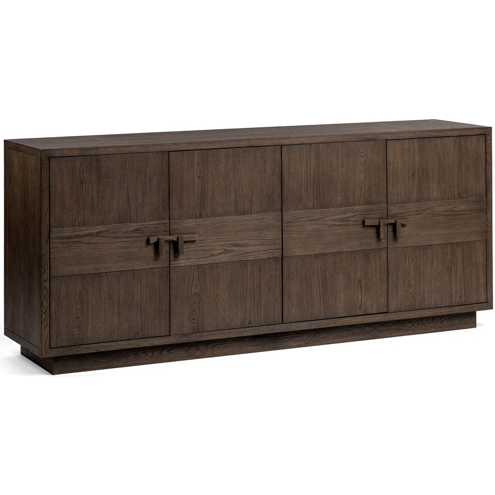 Oakridge 4 Door Cabinet, Havana Brown