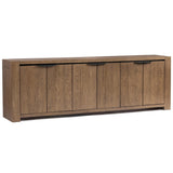 Alderson 6 Door Cabinet, Cafe Brown