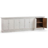Elmer 8 Door Cabinet, Shoreline Wash