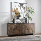 Anton Cabinet, Black-Furniture - Storage-High Fashion Home