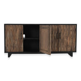 Anton Cabinet, Black-Furniture - Storage-High Fashion Home
