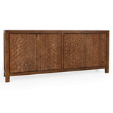 Astrid 4 Door Buffet, Reclaimed Pine-Furniture - Storage-High Fashion Home