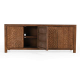 Astrid 4 Door Buffet, Reclaimed Pine-Furniture - Storage-High Fashion Home