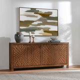 Astrid 4 Door Buffet, Reclaimed Pine-Furniture - Storage-High Fashion Home