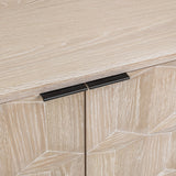 Mira 4 Door Cabinet, Soft Ash