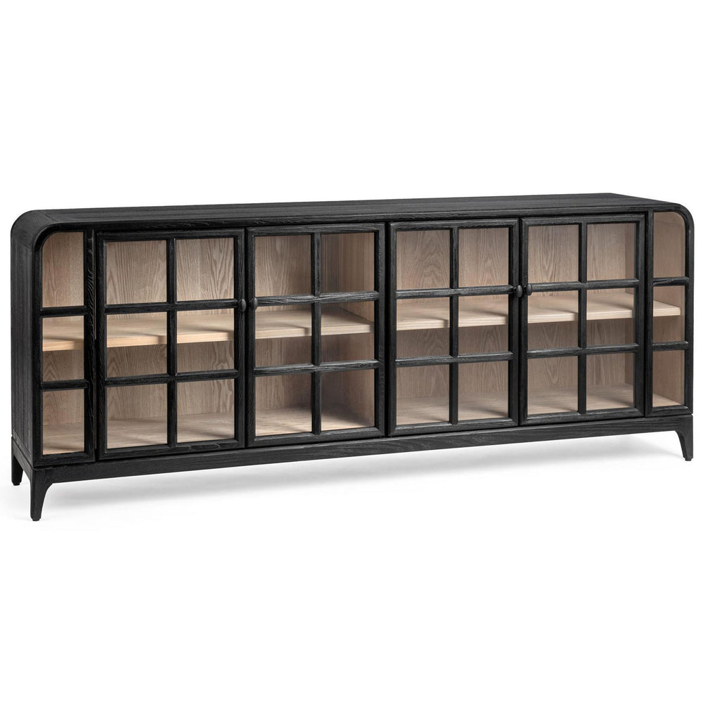 Waverly Cabinet, Satin Black