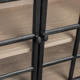 Waverly Cabinet, Satin Black
