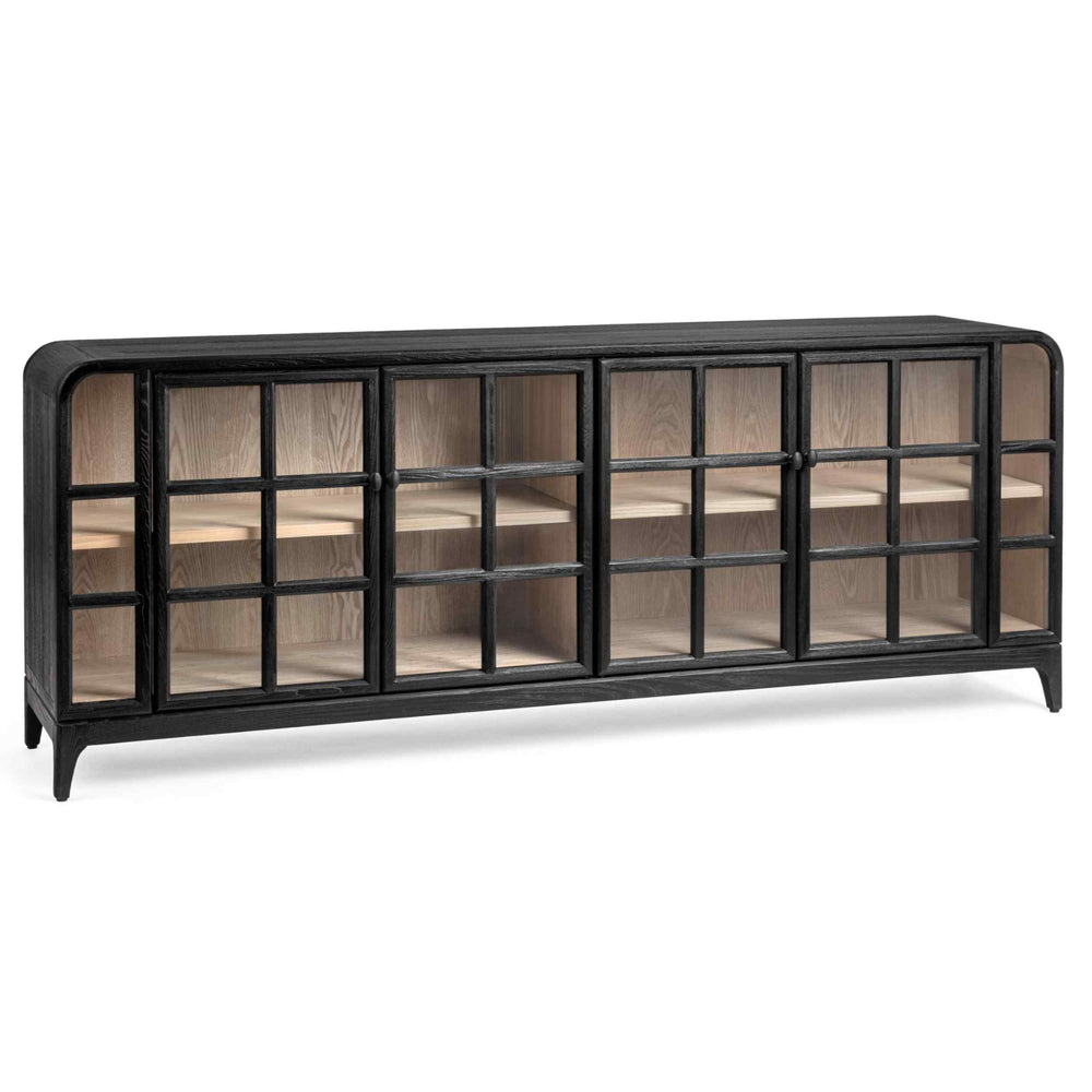 Maison 4 Door Cabinet, Loft Black