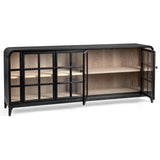 Maison 4 Door Cabinet, Loft Black