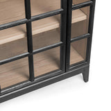 Maison 4 Door Cabinet, Loft Black