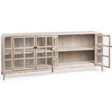 Waverly Cabinet, White Washed