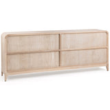 Waverly Cabinet, White Washed