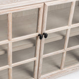 Waverly Cabinet, White Washed