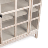 Waverly Cabinet, White Washed
