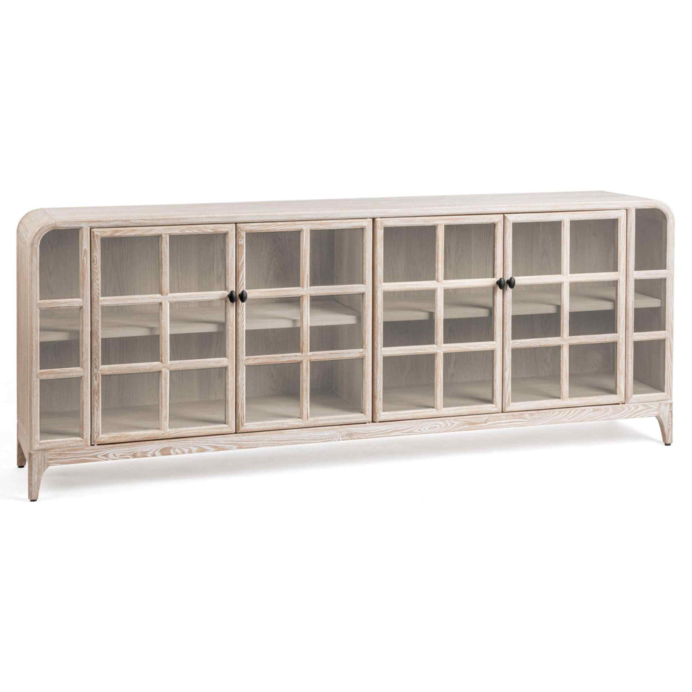 Maison 4 Door Cabinet, Coastal Drift