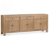 Marlow 3 Drawer Cabinet, Antique Saddle