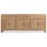 Marlow 3 Drawer Cabinet, Antique Saddle